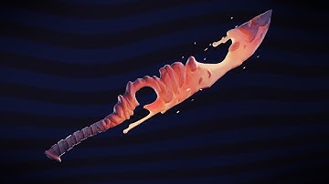 Molten Sword | Chill Modeling Time-Lapse