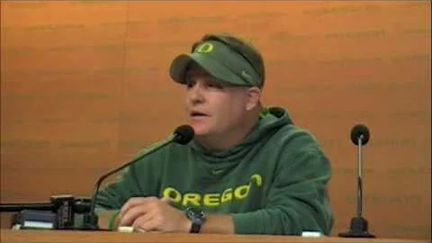Oregon Coach Chip Kelly talks about LeGarrette Blo...