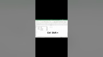 Shortcut Key To Display Insert Dialog Box in Excel