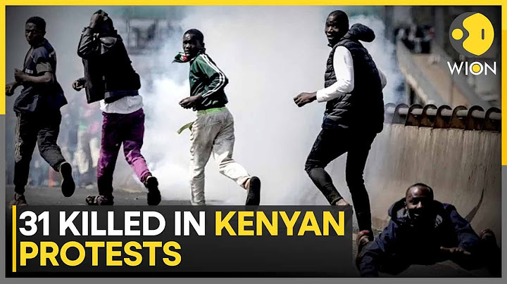 Protesters And Police Clash In Kenya, 500 Arrested For Holding Anti-Government Protests | WION