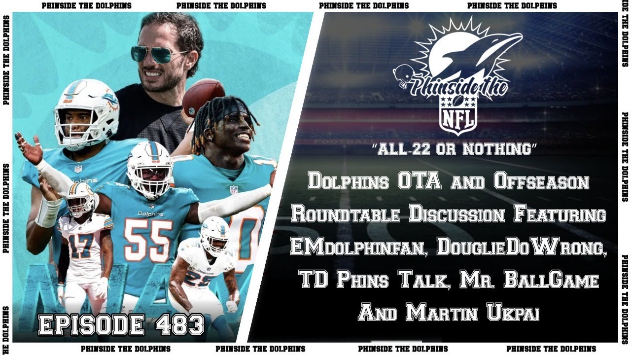 Episode 483: Dolphins OTA & Offseason Roundtable Discussion w/ DouglieDoWrong, TD Phins Talk & More!