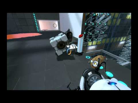 Portal 2: Suicidal Hybrid Turret Cubes