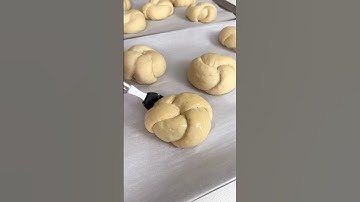 How to shape Kaiser Bread Rolls