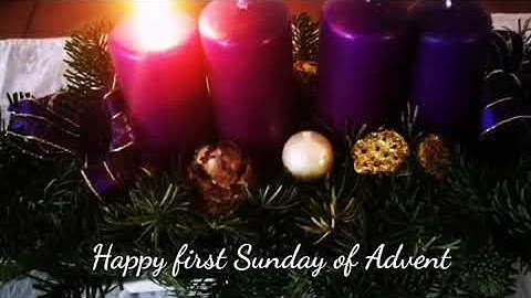 Happy First Sunday of Advent Everyone | Advent of Hope