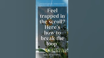 How to Stop Scrolling – Rewire Your Brain #psychologyfacts #motivation #psycholgyfacts #attention