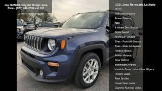 Player Profile 2021 Jeep Renegade Latitude - Jay Hatfield Chrysler Dodge...
