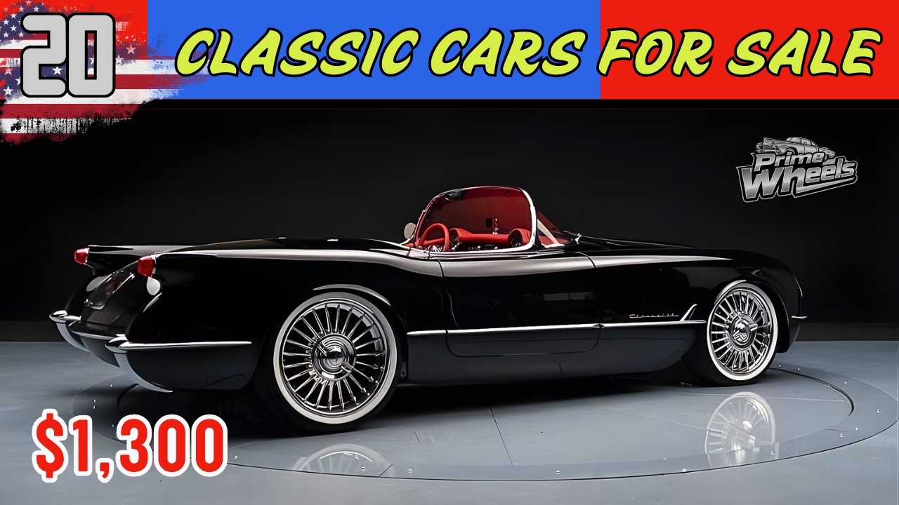 Доступны цены для водителей. Более 20 недорогих классических автомобилей в стиле маслкар.