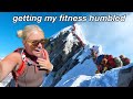 PUTTING MY FITNESS TO THE TEST (aka getting humbled and summiting a mountain)