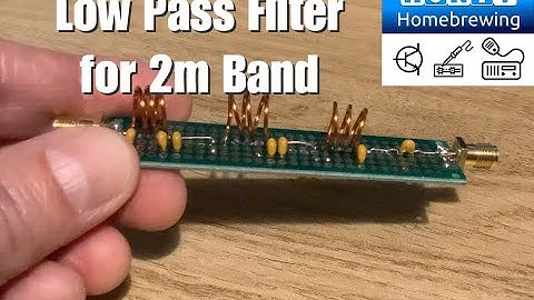 67 - Low Pass Filter for 2m (144-146 MHz)