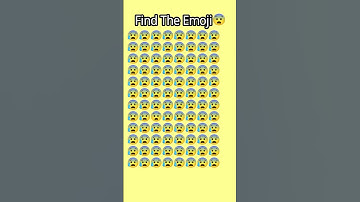 Find Emoji Challenge Part 5 #find #mindgames