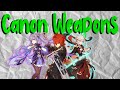 Canon Weapons in Genshin Impact