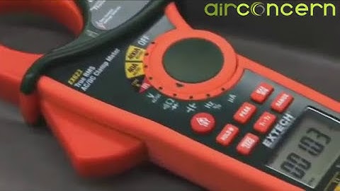 400A Dual Input AC/DC Clamp Meter + NCV Extech EX613