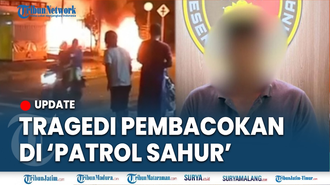 🔴PELAKU PEMBACOKAN PATROL SAHUR GRESIK DITANGKAP, Gara-gara Perang Bom Air