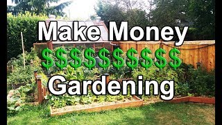 5 ways to make money from your backyard garden