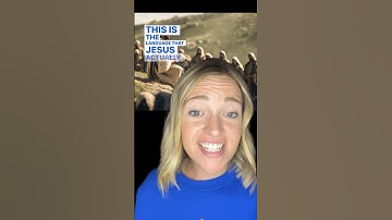 Welke taal sprak Jezus werkelijk?😳😱 #jezus #taal #christelijk #korte broek #viraal #fyp