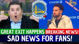  NOTE! KLAY THOMPSON LEAVES! END OF A CYCLE IS CONFIRMED! SHAKE THE NFL! WARRIORS NEWS!