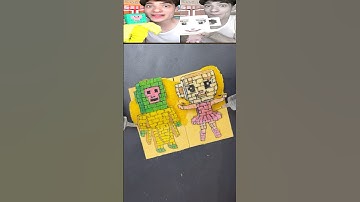 I drew Lego Shimpanzini Bananini X Ballerina Cappucchino