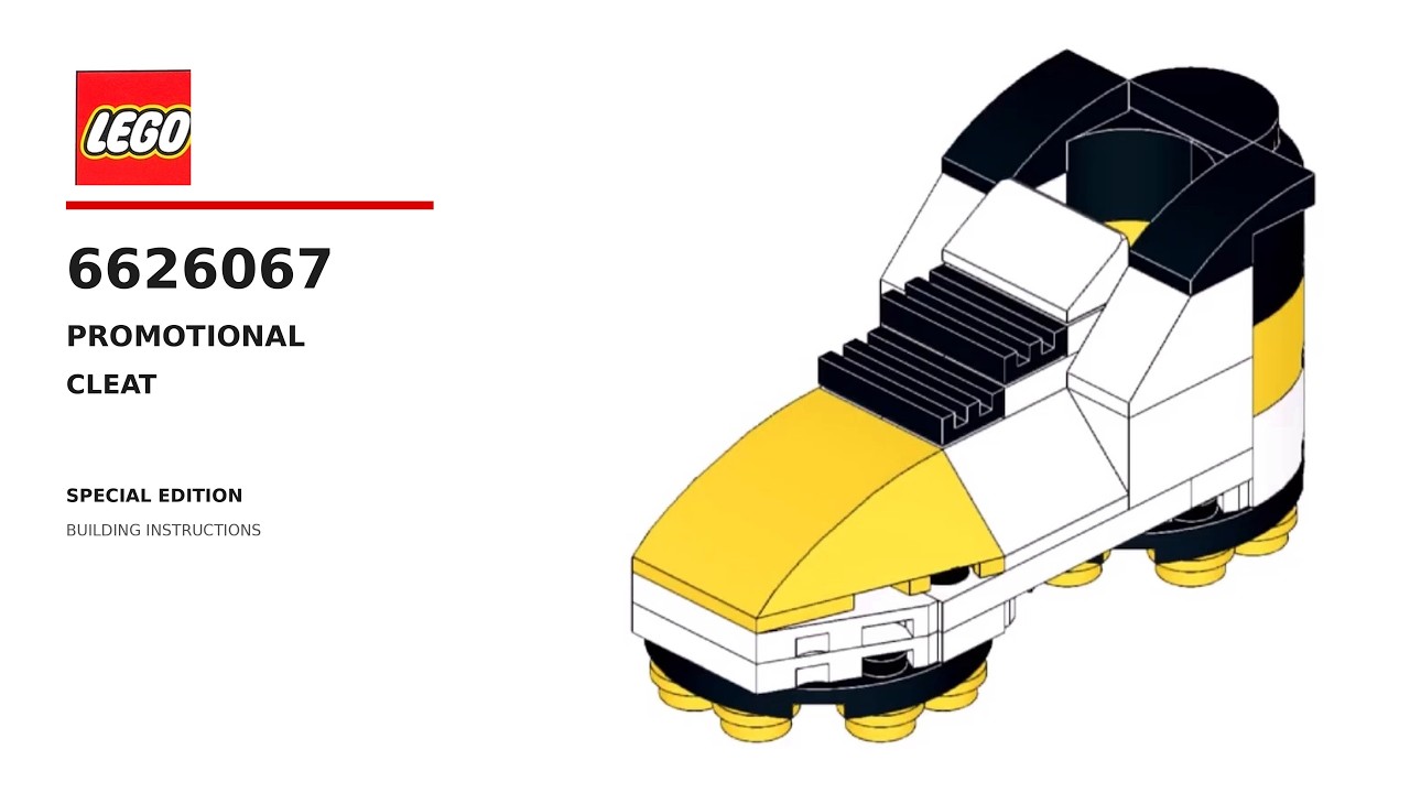 Cleat LEGO instructions