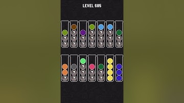 Ball Sort Puzzle Level 685 - new version