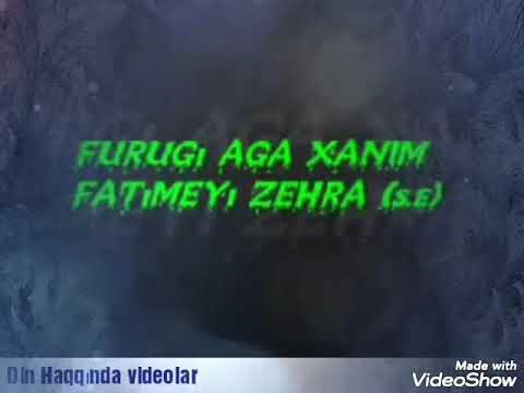 Firugi aga Fatimeyi Zehranin şehadeti haqqinda