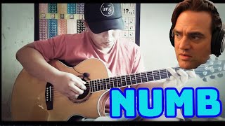 Alip Ba Ta - Numb - Linkin Park (acoustic fingerstyle guitar cover) Reaction // Guitarist Reacts