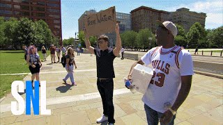 Weekend Update: Colin and Che Hand Out Free Water at the DNC - SNL