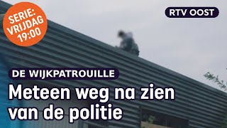 Politie betrapt overlastgevende jeugd op dak van leegstaand pand | De Wijkpatrouille #10 | RTV Oost