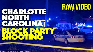 SHOOTING at Block Party in Charlotte North Carolina