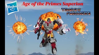 Hasbro Transformers Age of the Primes Superion Review