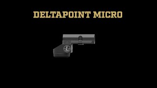 Video: Visor Punto Rojo Leupold Deltapoint Micro 3 MOA Dot - Glock