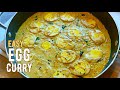 Kerala style egg curry  easy egg curry recipe    