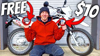 The Honda XR150L Gets Some CHEAP & EASY Added Power!