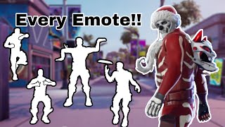 Emote Battle using Abd8x Skin Combo and Flexing Rare Emotes in Party Royale