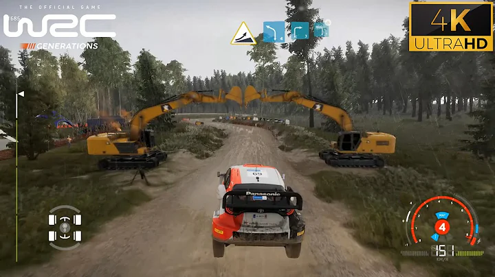 [4K 60FPS] WRC Generations – Toyota Yaris Rally1 | Rally Estonia - SS Otepää | PC Gameplay