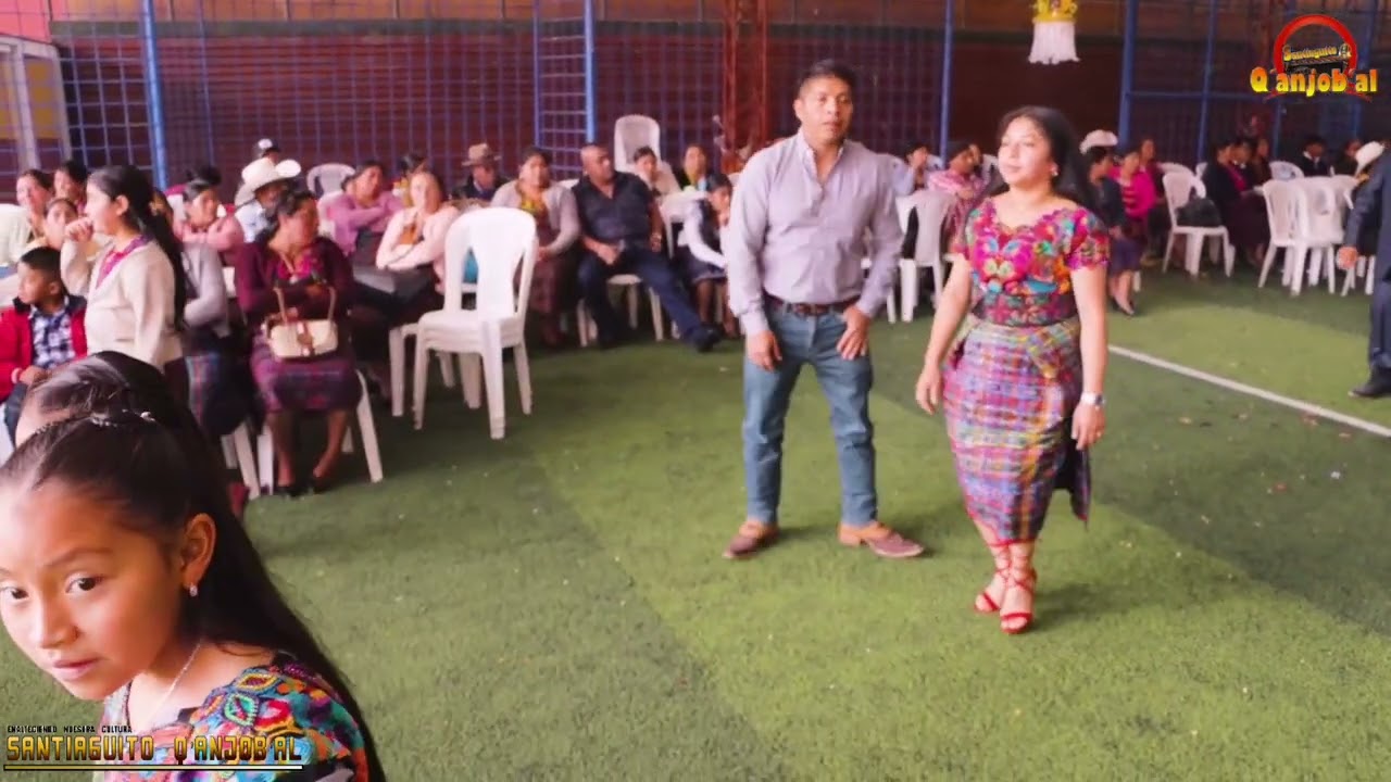 Teresita (Son Antiguo) Marimba Flor del Valle con Santiaguito Q'anjob'al. Boda en Soloma.