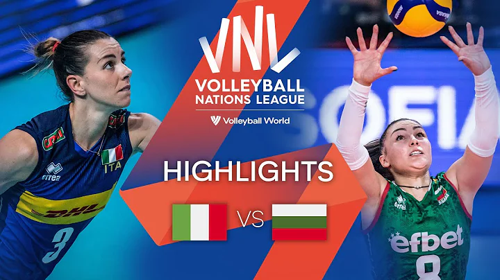 🇮🇹 ITA vs. 🇧🇬 BUL - Highlights Week 3 | Women's VNL 2022 - DayDayNews