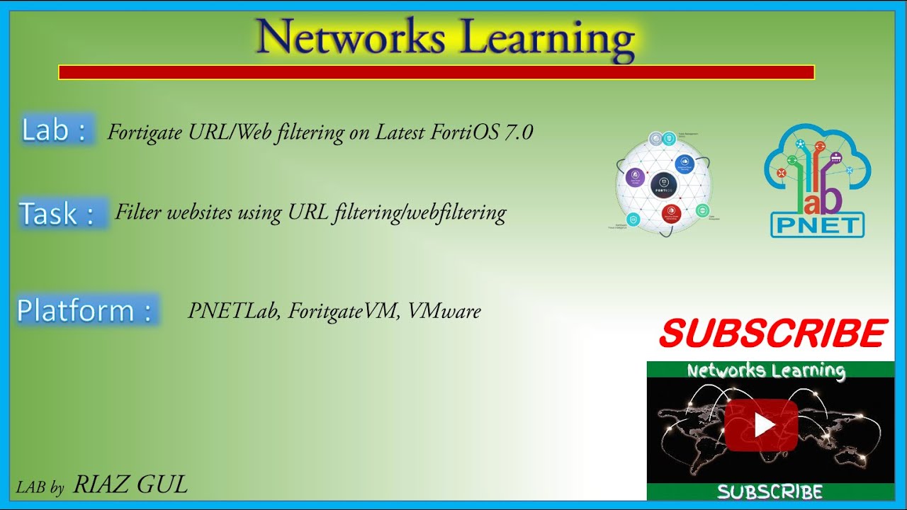 Networks Learning Web & URL filtering with Latest FortiOS 7 0 - YouTube