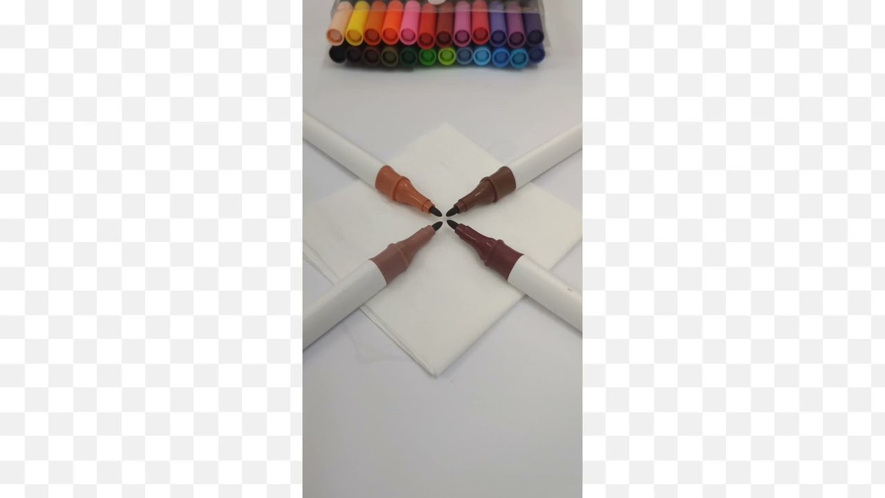 Turning Markers into Paint: A Calming Blending Study ✨ 