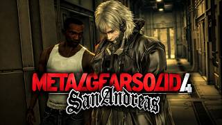 Metal Gear Solid 4 — Play as CJ (Carl Johnson) From San Andreas screenshot 4