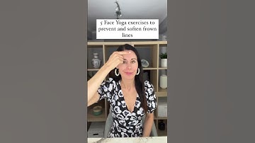 Frown lines? Do this exercise now #faceyoga #faceyogaexpert #naturalfacelift