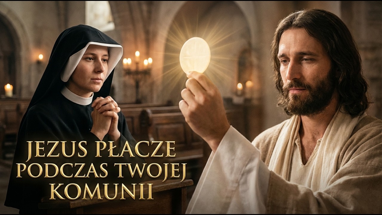 ŚWIĘTA FAUSTYNA OBJAWIA: dlaczego Jezus płacze, gdy ludzie przyjmują Komunię bez skupienia