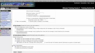 Creating a Discussion Forum