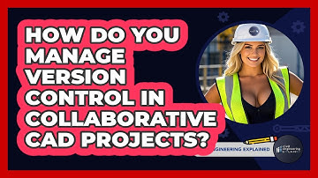 How Do You Manage Version Control In Collaborative CAD Projects? - Civil Engineering Explained