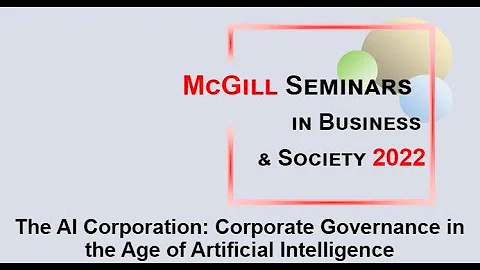 Alan Dignam - The AI Corporation: Corporate Governance in the Age of Artificial Intelligence