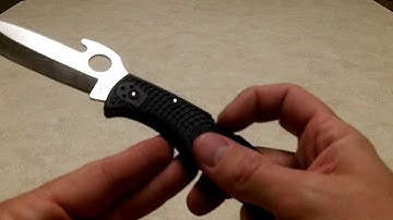 Spyderco Endura 4 with Emerson Wave option