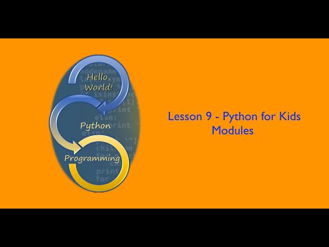 Python for Kids - With Mathew - Modules