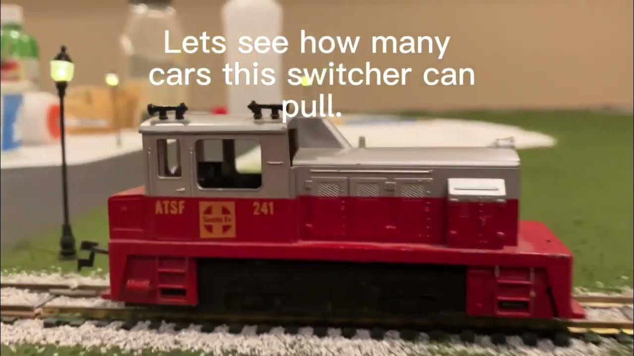 How many cars can this switcher pull? YouTube