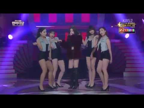 141227 HyunA   Red @ 2014 KBS Entertainment Awards