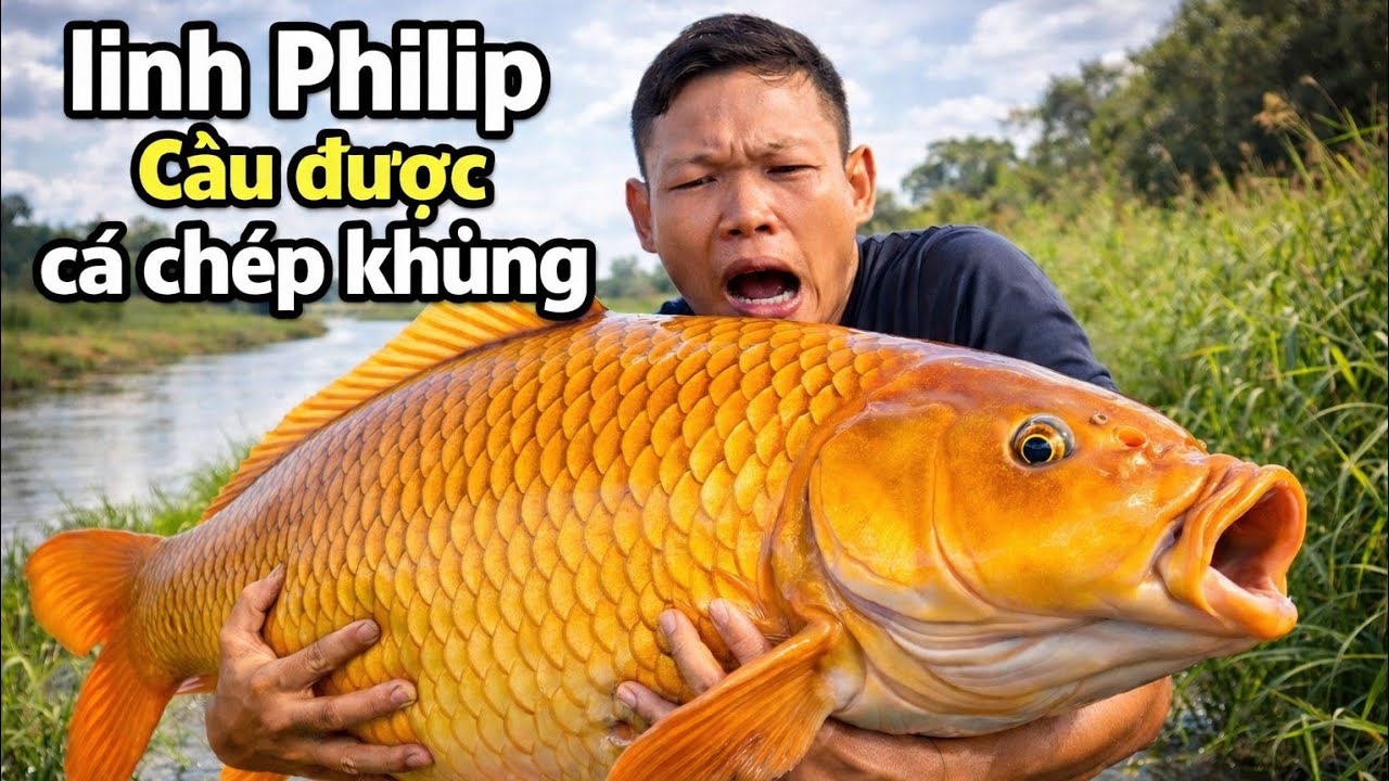 Quang Linh Vlogs |🎣 Linh Philip Câu Được Cá Khủng!