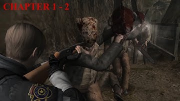 Resident Evil 4 - Story (Welcome To Hell) Mode - Chapter 1-2 (New Game - Professional) HQ